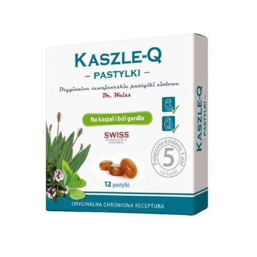 Zdjęcie produktu - Kaszle-Q, 12 pastylek