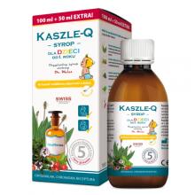 Zdjęcie produktu - KASZLE-Q Syrop ziołowy dla dzieci, 150ml