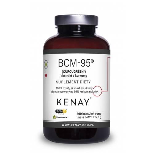 Zdjęcie produktu - KENAY BCM-95 Ekstrakt z kurkumy, 300 kaps.