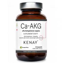 Zdjęcie produktu - Kenay Ca-AKG alfa-ketoglutaran wapnia, 60 kaps.