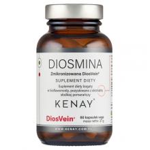 Zdjęcie produktu - KENAY Diosmina zmikronizowana DiosVein, 60 kapsułek