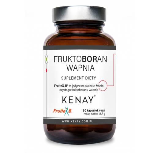 Zdjęcie produktu - Kenay Fruktoboran wapnia FruiteX-B, 60 kaps. 