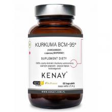 Zdjęcie produktu - KENAY Kurkuma BCM-95 z piperyną, 60 kaps.