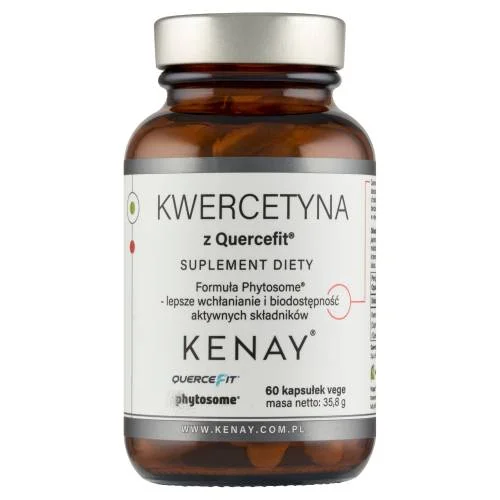 Zdjęcie produktu - Kenay Kwercetyna z Quercefit, 60 kaps.