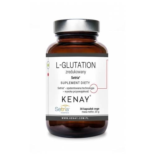 Zdjęcie produktu - KENAY L-Glutation zredukowany Setria, 30 kapsułek