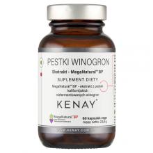 Zdjęcie produktu - KENAY MegaNatural-BP Ekstrakt z pestek winogron, 60 kaps.