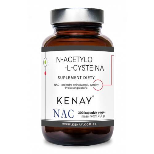 Zdjęcie produktu - KENAY N-acetylo- L-cysteina, 300 kaps.