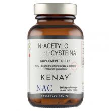 Zdjęcie produktu - KENAY NAC N-Acetylo-L-Cysteina, 60 kapsułek