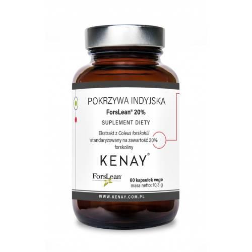 Zdjęcie produktu - Kenay Pokrzywa indyjska, 60 kaps.