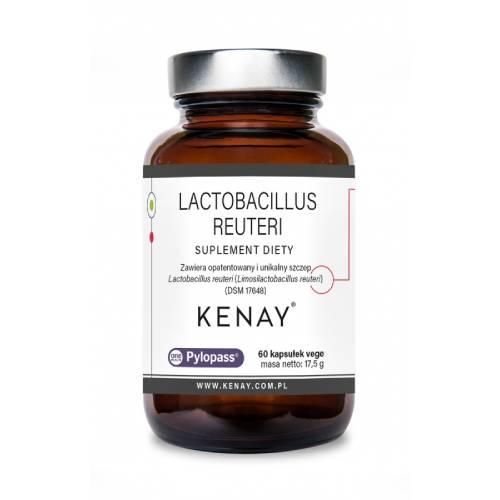 Zdjęcie produktu - KENAY Pylopass Lactobacillus Reuteri, 60 kapsułek