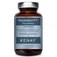 Zdjęcie produktu - KENAY Resveratrol PT Pterostilbeny, 60 kaps.