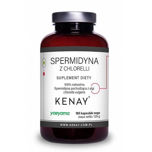 Zdjęcie produktu - Kenay Spermidyna z Chlorelli, 180 kaps.