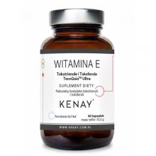 Zdjęcie produktu - KENAY Witamina E tokotrienole i Tokoferole TocoGaia Ultra, 60 kaps.