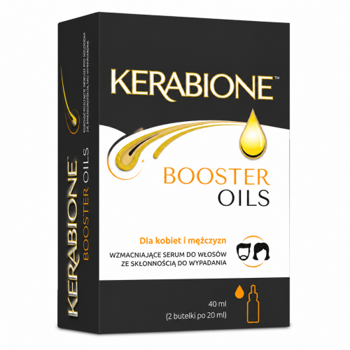 Zdjęcie produktu - Kerabione Booster Oils Serum do włos&oacute;w, 2x20 ml