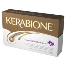 Zdjęcie produktu - Kerabione dla włos&oacute;w i paznokci, 60 kaps.