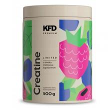 Zdjęcie produktu - KFD Creatine Kreatyna Monohydrat smak malinowo - jagodowy, 500g