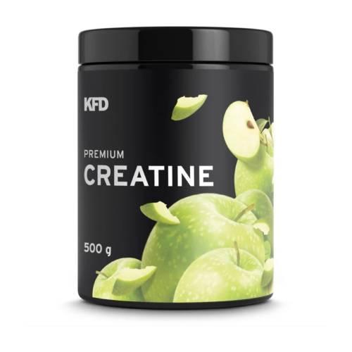 Zdjęcie produktu - KFD Creatine Kreatyna Monohydrat - zielone jabłko, 500g
