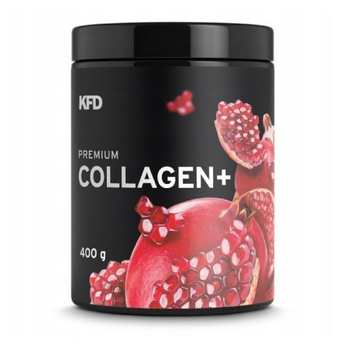 Zdjęcie produktu - KFD Premium Collagen+ Kolagen o smaku owocu granatu, 400 g
