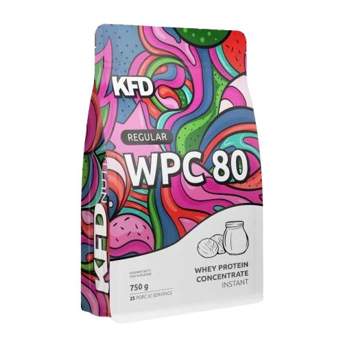Zdjęcie produktu - KFD Regular WPC 80 smak śmietankowo-mleczny, 750 g