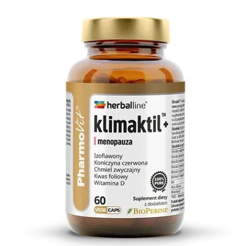 Zdjęcie produktu - Pharmovit Herballine Klimaktil+, 60 kaps.