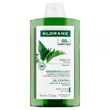 KLORANE seboregulujący z pokrzywą, 400ml