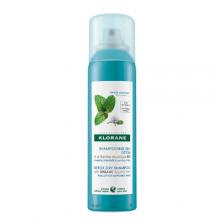 KLORANE Suchy szampon detoksykujący z miętą organiczną, 150ml