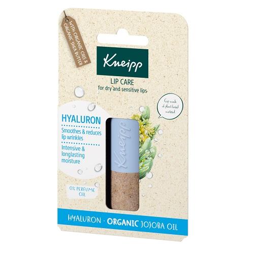 Zdjęcie produktu - Kneipp Hyaluron Balsam do ust Hialuron i Bio olejek jojoba, 4,7 g