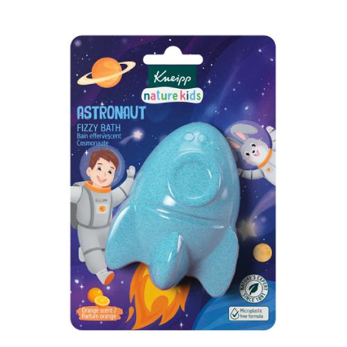 Zdjęcie produktu - Kneipp nature kids Musująca figurka do kąpieli Astronauta Pomarańcza, 95g