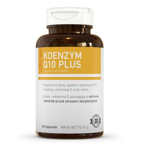 Zdjęcie produktu - KOENZYM Q10 Plus 30 mg - 60 kapsułek