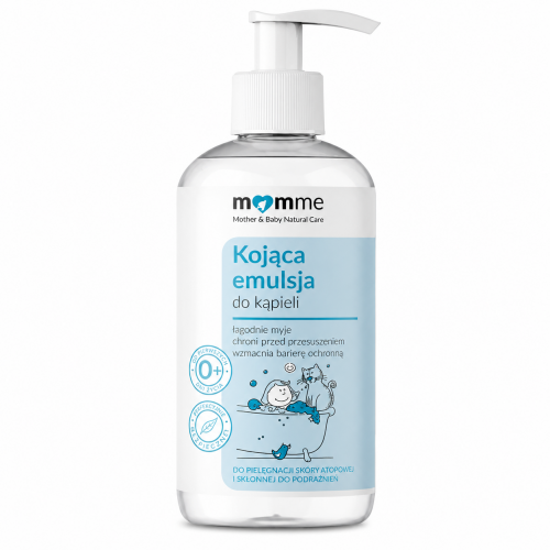 Zdjęcie produktu - MOMME Kojąca emulsja do kąpieli, 200 ml