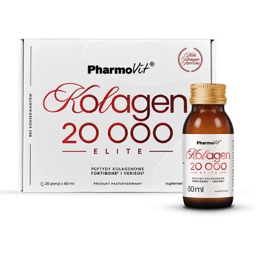 Zdjęcie produktu - Pharmovit Kolagen 20 000 Elite, 20 x 60 ml