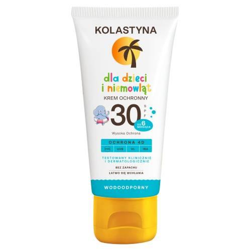 Zdjęcie produktu - KOLASTYNA Krem ochronny dla dzieci i niemowląt SPF30, 75 ml