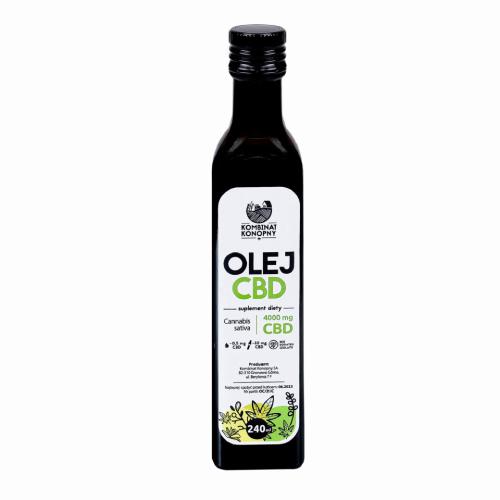 KOMBINAT KONOPNY Olej CBD, 240ml