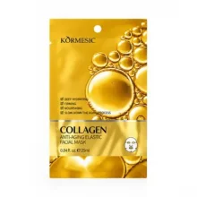 Zdjęcie produktu - Kormesic Collagen Anti Aging Elastic Facial Mask Kolagenowa maseczka na twarz w płachcie, 25 ml