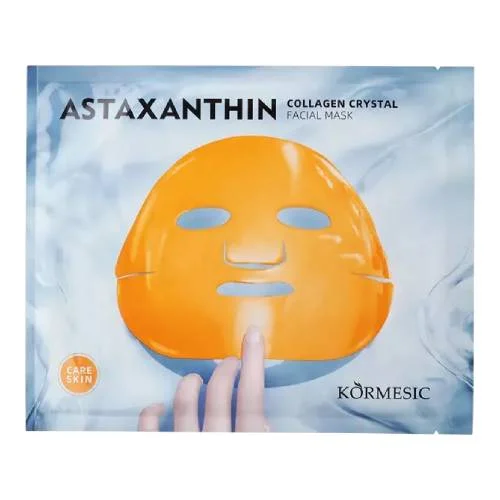 Zdjęcie produktu - Kormesic Astaxanthin Collagen Crystal Facial Mask Hydrożelowa maska do twarzy z kolagenem, 60 g