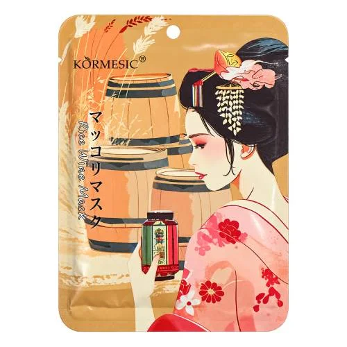 Zdjęcie produktu - Kormesic Rice Wine Regenerująca maska do twarzy w płachcie, 25 ml