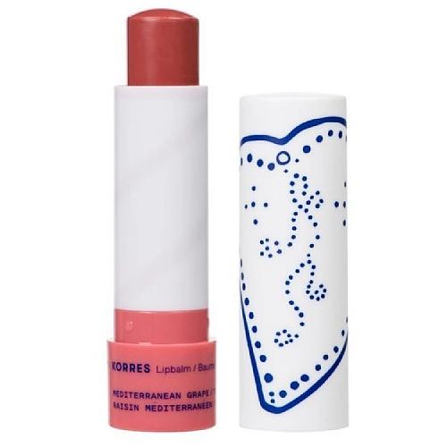 Zdjęcie produktu - Korres Balsam do ust Mediterranean Grape Tinted, 4,5 g