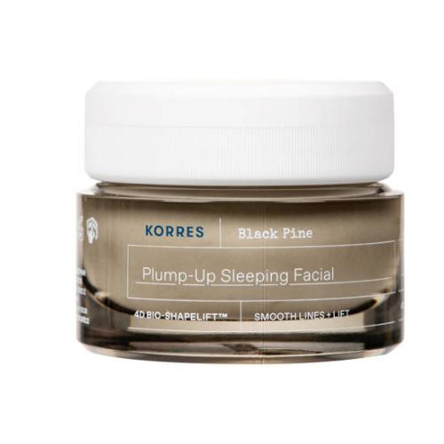 Zdjęcie produktu - KORRES BLACK PINE Ujędrniający krem-maska na noc, 40ml
