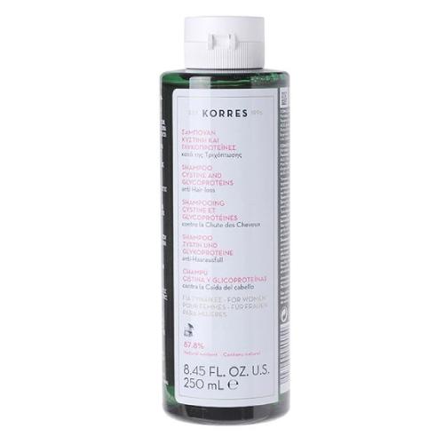 Zdjęcie produktu - Korres for Women Szampon przeciw wypadaniu włos&oacute;w dla kobiet, 250 ml