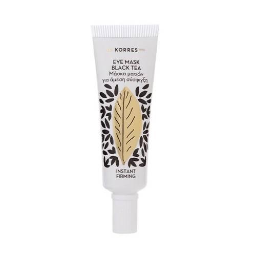 Zdjęcie produktu - Korres Ujędrniająca maska pod oczy z czarną herbatą, 6 ml