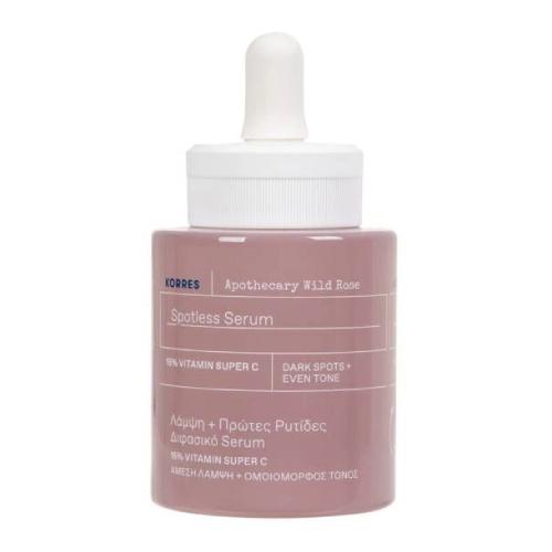 Zdjęcie produktu - Korres Apothecary Wild Rose Serum do twarzy rozjaśniające przebarwienia, 30 ml