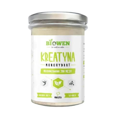 Zdjęcie produktu - Biowen Kreatyna monohydrat mikronizowana 200 MESH, 250 g