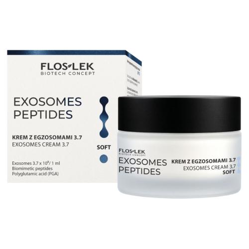 Zdjęcie produktu - Flos-Lek Exosomes Peptides Krem z egzosomami do twarzy Soft 3.7, 50 ml