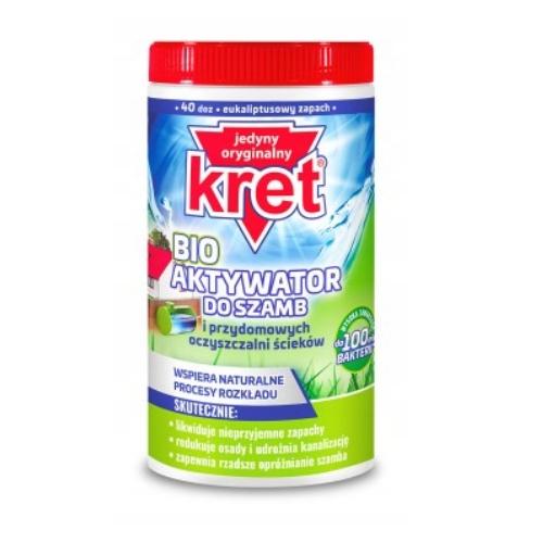 Zdjęcie produktu - KRET Bio Aktywator do szamb, 1kg