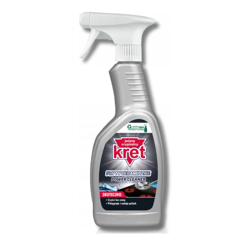 Zdjęcie produktu - KRET Płyn do czyszczenia płyt ceramicznych Power Cleaner, 500ml