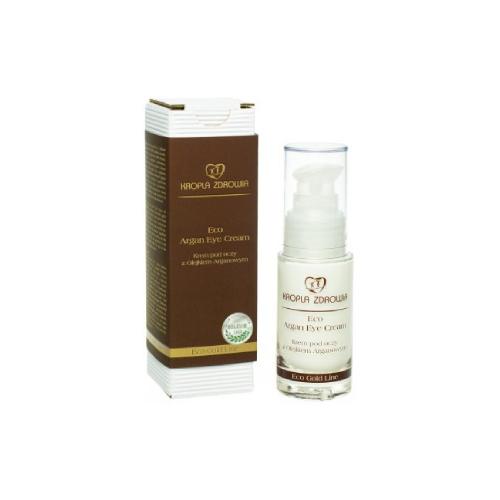Zdjęcie produktu - KROPLA ZDROWIA Eco Argan Eye Cream Krem pod oczy z olejkiem arganowym - 30 ml