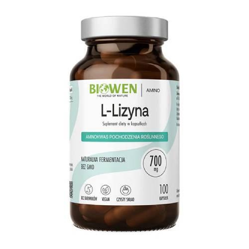 Zdjęcie produktu - Biowen L-lizyna, 100 kaps.