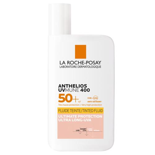 Zdjęcie produktu - LA ROCHE-POSAY ANTHELIOS Tinted Fluid SPF 50+, fluid barwiący, 50ml KR&Oacute;TKA DATA 31.07.2026