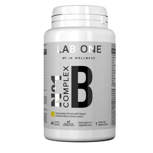 Zdjęcie produktu - LAB ONE Complex B, 60 kaps.