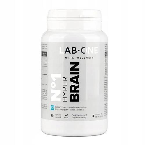 Zdjęcie produktu - Lab One Hyper Brain Pamięć i koncentracja, 60 kaps.